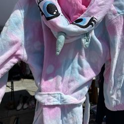 Girls Unicorn robe