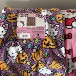 Halloween Hello Kitty Blanket