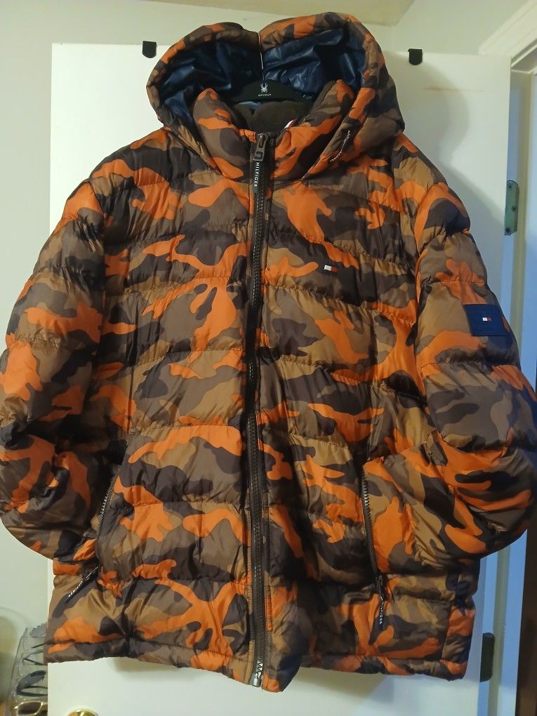 Tommy Hilfiger Camo Bubble Jacket