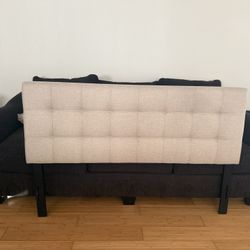 Queen Headboard & Box Spring 