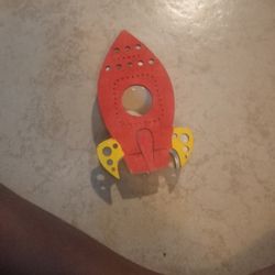 Space Rocket Night Light That Changes Colors