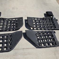Jeep Wrangler JL tube doors with Mirrors