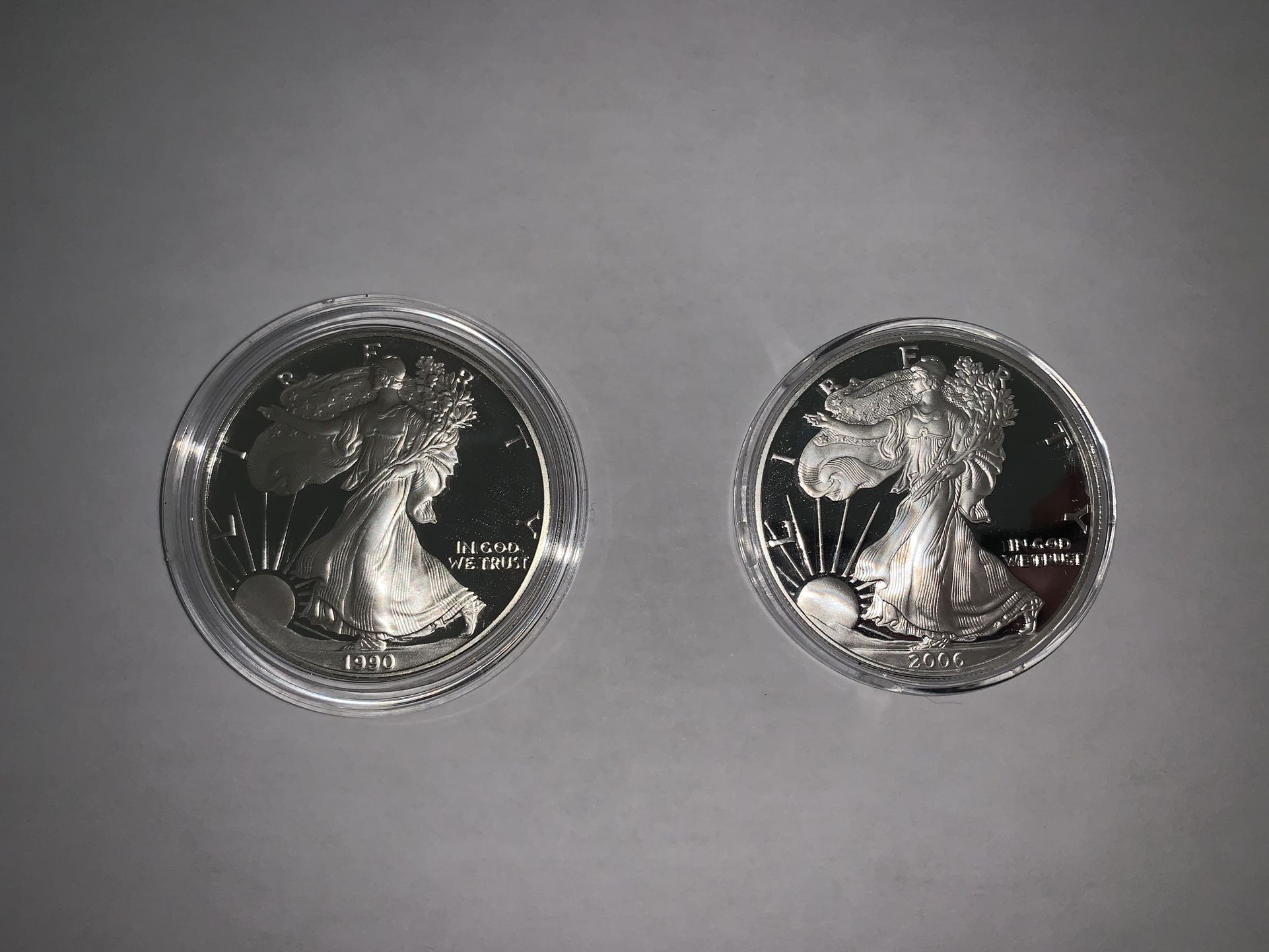 Proof American Silver Eagles