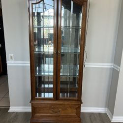Curio Cabinet With Light