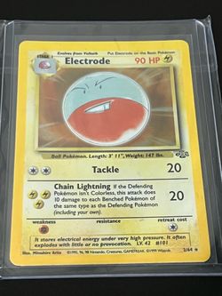 Pokemon Card: Electrode