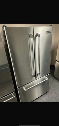 Jenn-Air 3-Door Refrigerator Stainless Steel FrenchDoor