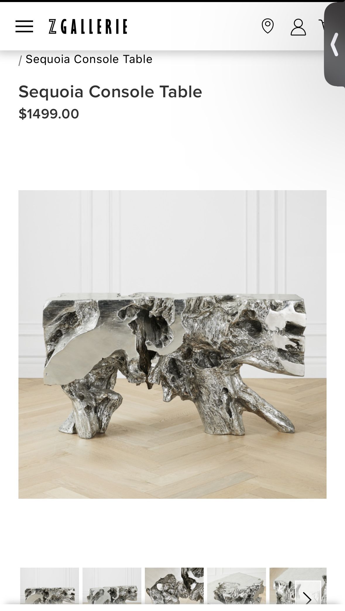 Sequoia Console Table