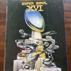 Official Super Bowl 16 Game Program