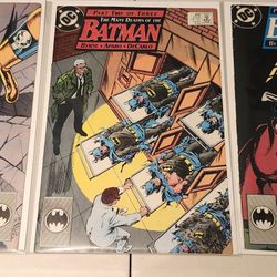DC Batman 433-435 The Many Deaths Of The Batman Part 1-3, 3 Comics Total 