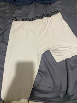 compression shorts, white,large