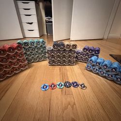 Premium 1640 Count Ceramic steel for Poker Chip Set w/ Racks – Casino Like with WPT Design