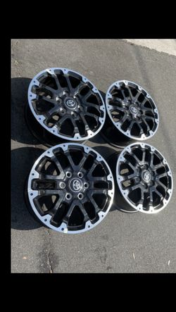 4 —- 18x8 6x139.7 6x5.5 StockTRD Tacoma Lexus GX470 4Runner Yukon Tahoe Tundra Rims Wheels