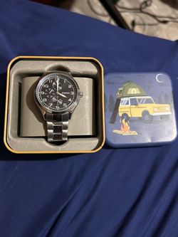 Men’s Silver Fossil Watch