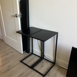 Set of 2 Over Couch End Table 