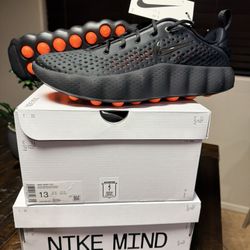 Nike Mind 002 Black Hyper Crimson NEW/RECEIPT MENS SIZE: 13 $200 FIRM ONLY!