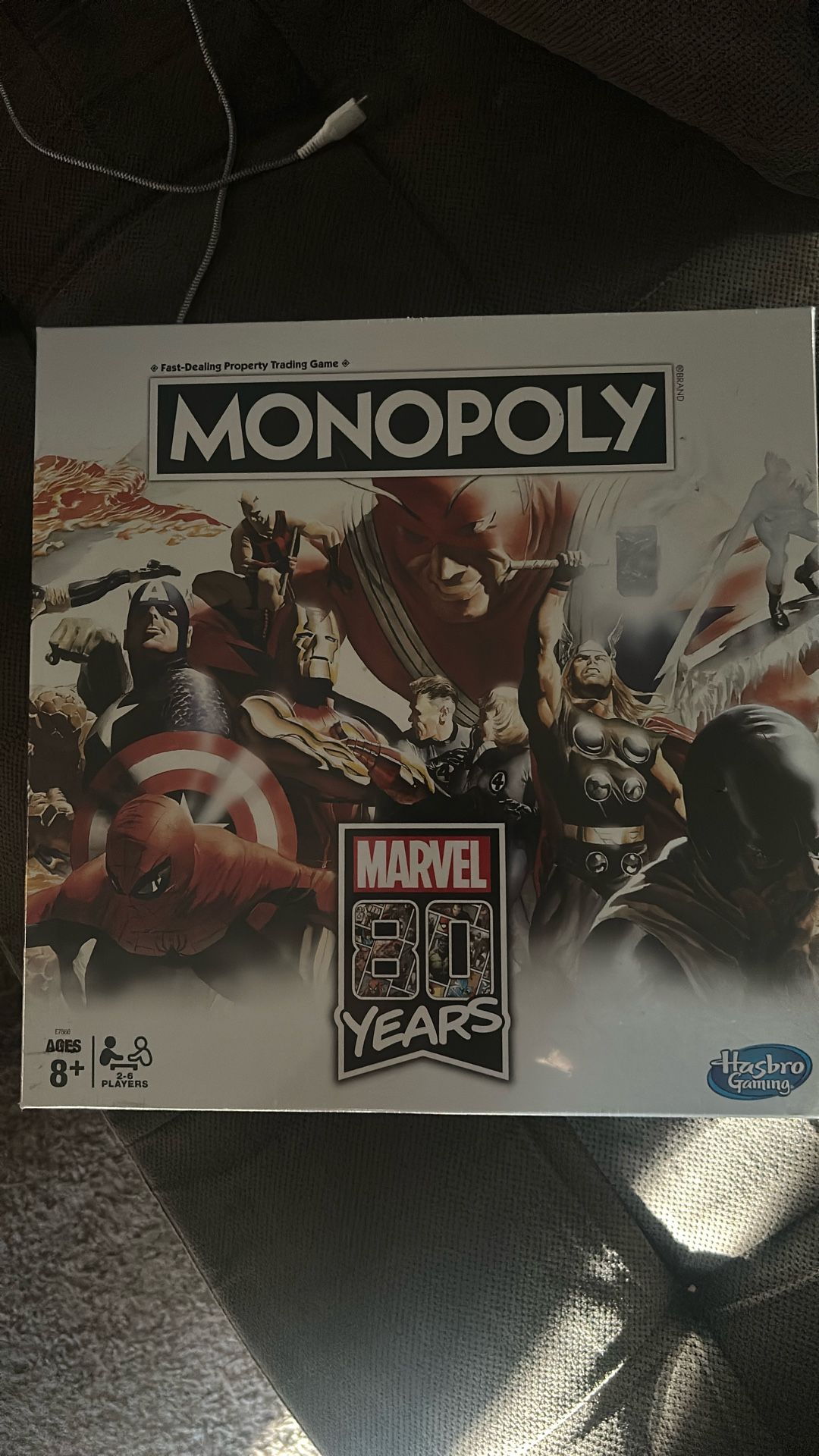 Monopoly 80 Years Of Marvel Collectors Edition