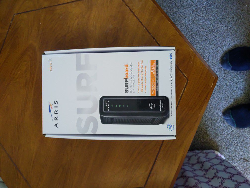 ARRIS Modem And Router Mdl SBG10
