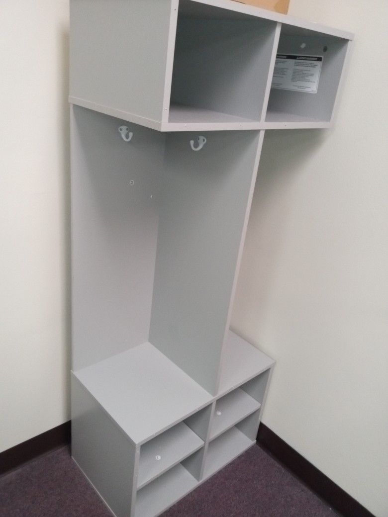 Organization Shelf With Hooks
