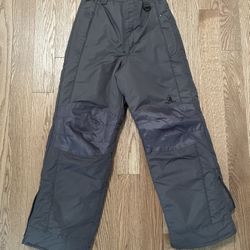 Kid’s 14-16 Gray Snowpants