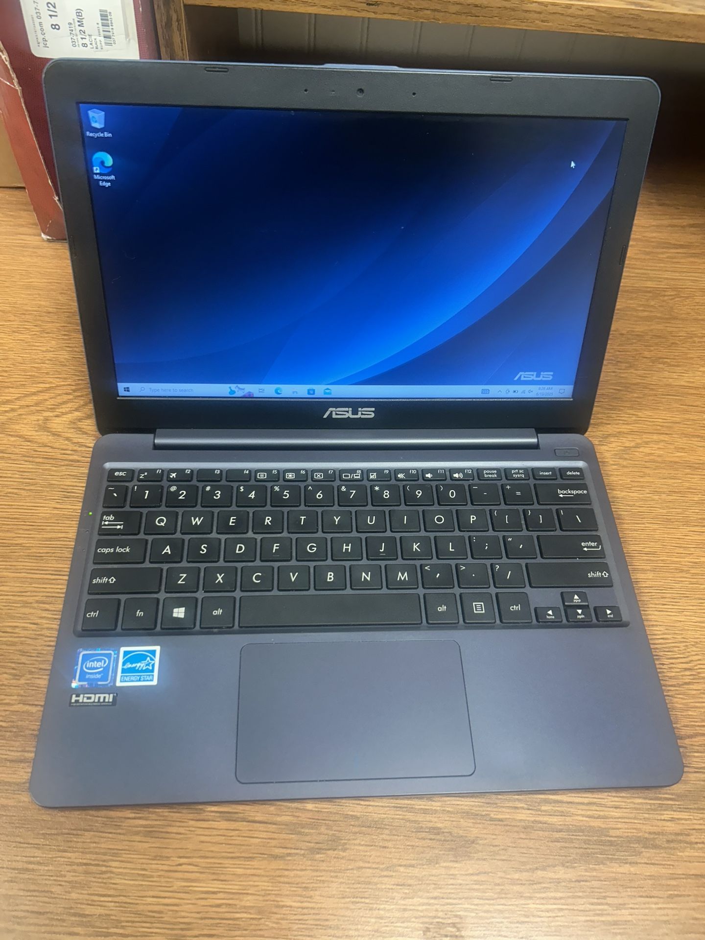 ASUS Laptop – Intel Celeron, 2GB RAM, 32GB SSD, Windows 10