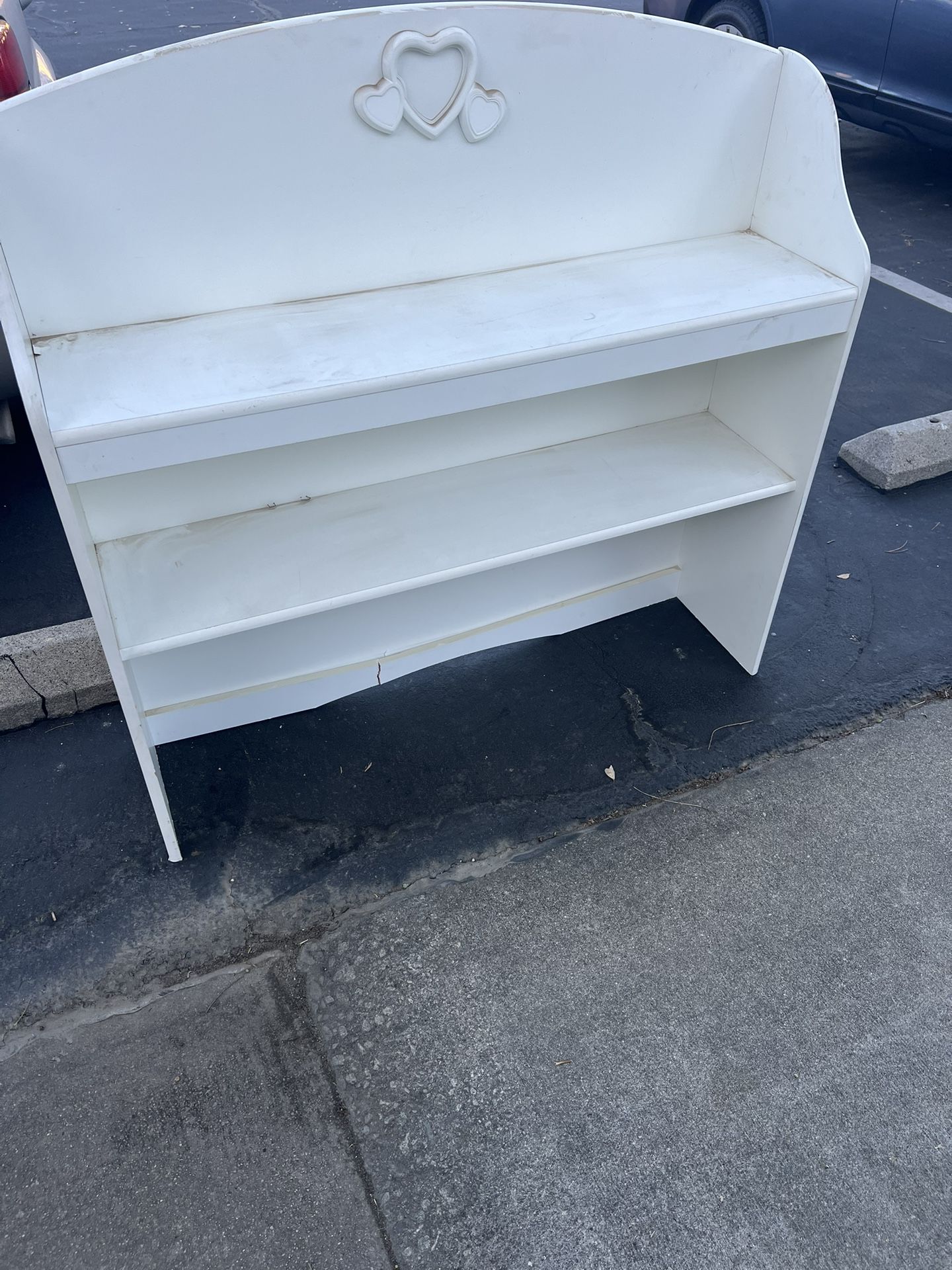 White Shelving 