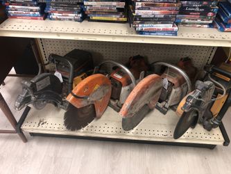 Concrete Saws ( all working condition)