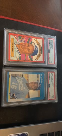 2 Bo Jackson PSA 7’s