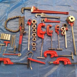 Large Lot Of AMERICAN  made Plumbing  tools
