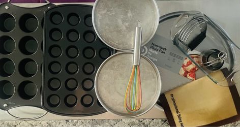 Ultimate Baking Bundle: 12-Piece Bakeware, Cookie Cutters & Tools Set!