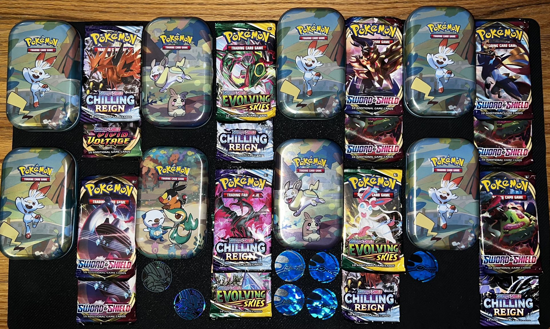 Pokemon 25th Anniversary Celebrations Mini Tins!!! LOT OF 12