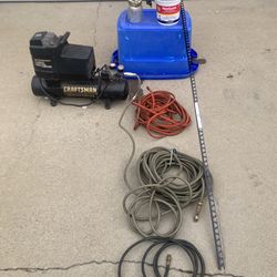 RedGard & Air Compressor, Painted  Gun
