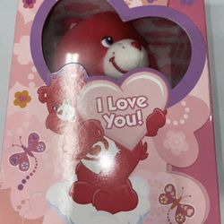 Target Exclusive: 2005 CareBear/I Love You 7" Plush Collectible