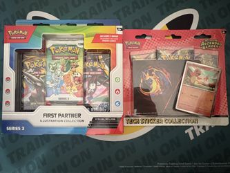 Pokemon Charmander Tech Sticker Collection + First Partner Series 3 - Sealed