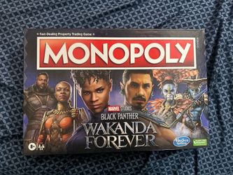 Monopoly black panther Wakada forever