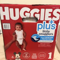 Huggies plus Little Snugglers