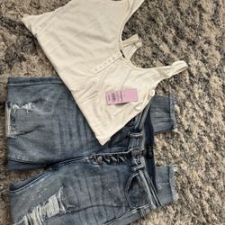 Judy Blume Size 11/30 Bodysuit L Both For $30 Or Jeans $25 Bodysuit $10