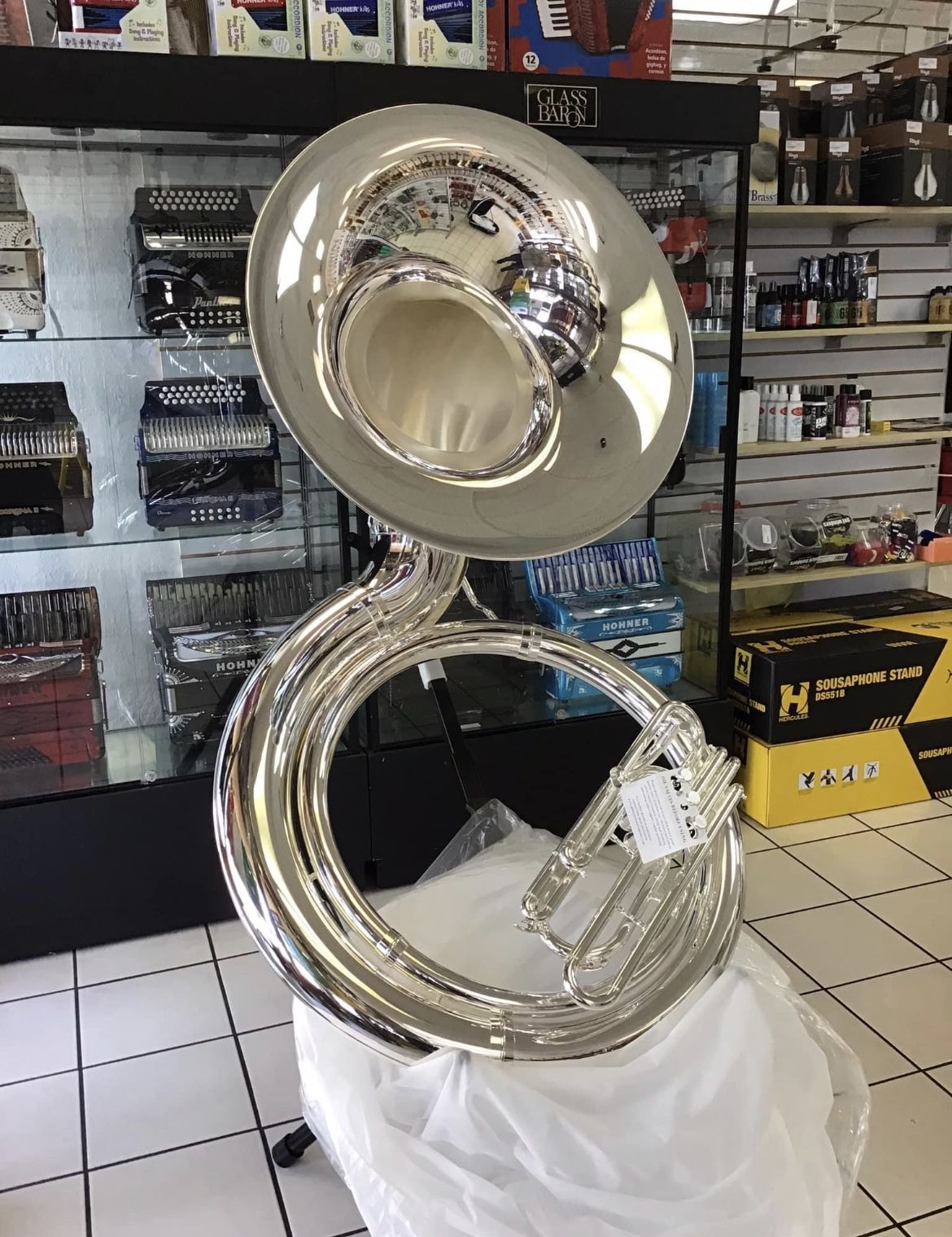 Sousaphone John Packer SILVER “SPECIAL” New