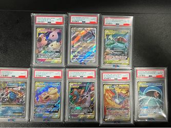 Graded Japanese pokemon cards