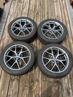BBS SR and Bridgestone Blizzak WS90 245/45R18