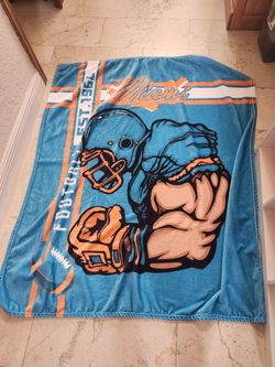 NFL Miami Dolphins throw or blanket