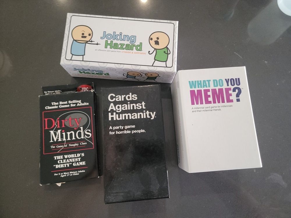 Mature Adult Board Card Games
