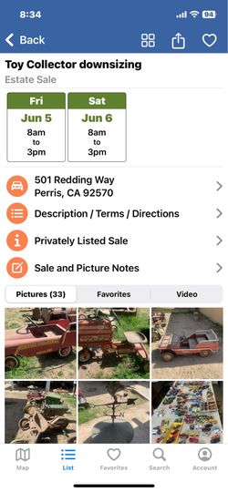ESTATE SALE - Toy Collector