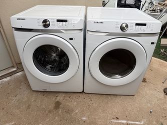 Pairs Washers and Dryers Samsung Electric