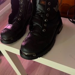 Size 8 Women Harley Davidson Boots 