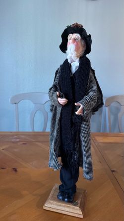 Vintage Jacqueline Kent Collection Caroller Doll "Mr. Birmingham" w/ COA