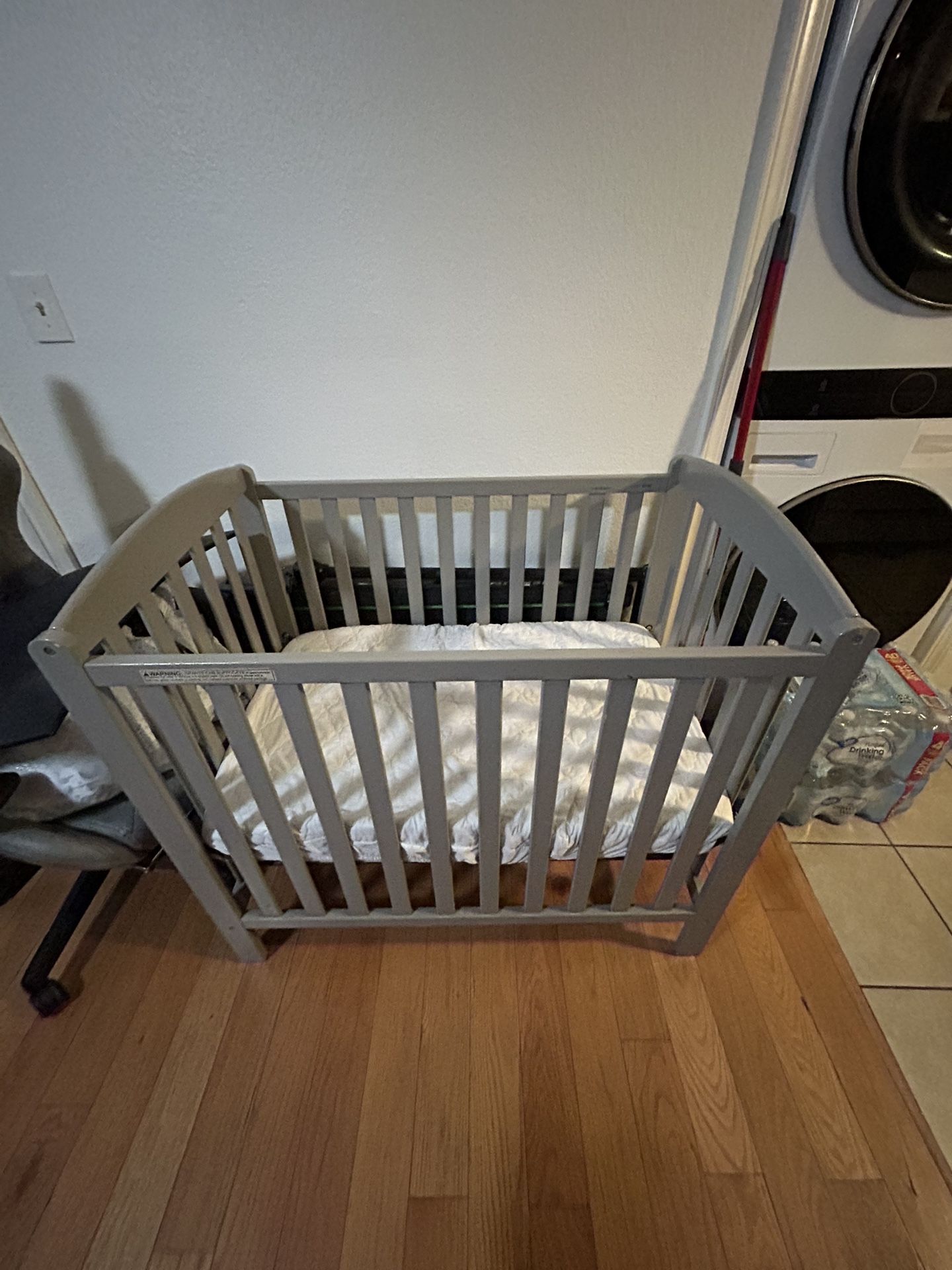 Baby Crib With Mattress