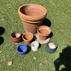 Clay pots