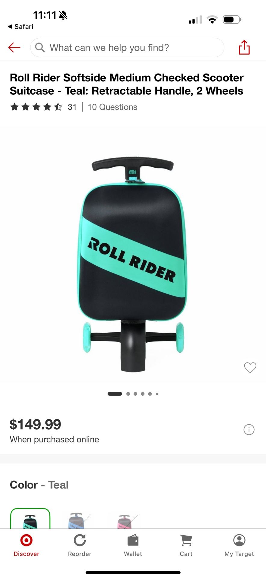Scooter For Kids Roll Rider With helmet