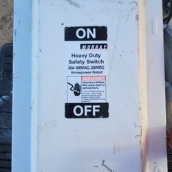 Disconnect Safety Switch