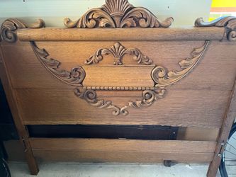 Bed headboard - vintage